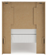 Lawroy Twin Panel Bed back view