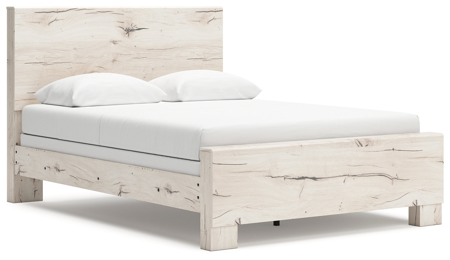 Close-up of headboard grain texture on Lawroy bed