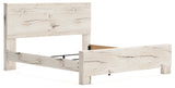 Lawroy King Panel Bed angled natural lighting
