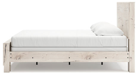 Lawroy King Panel Bed side alternate view
