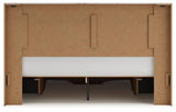 Overall dimensions diagram for Lawroy King Bed