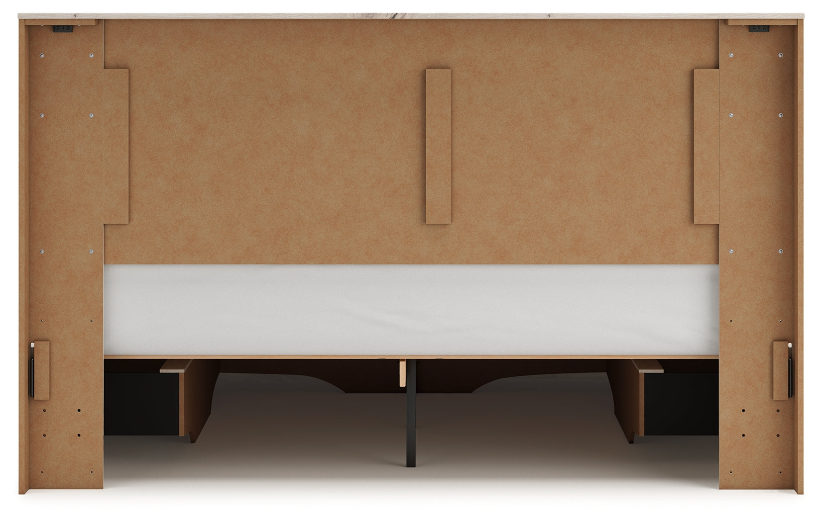 Overall dimensions diagram for Lawroy King Bed