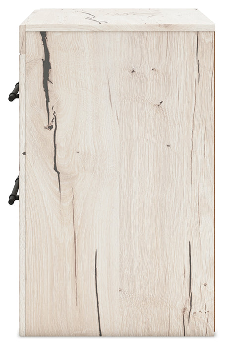 Lawroy Nightstand angled side view