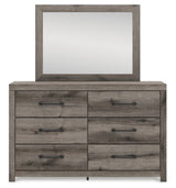 Graystorm dresser head-on with mirror attached
