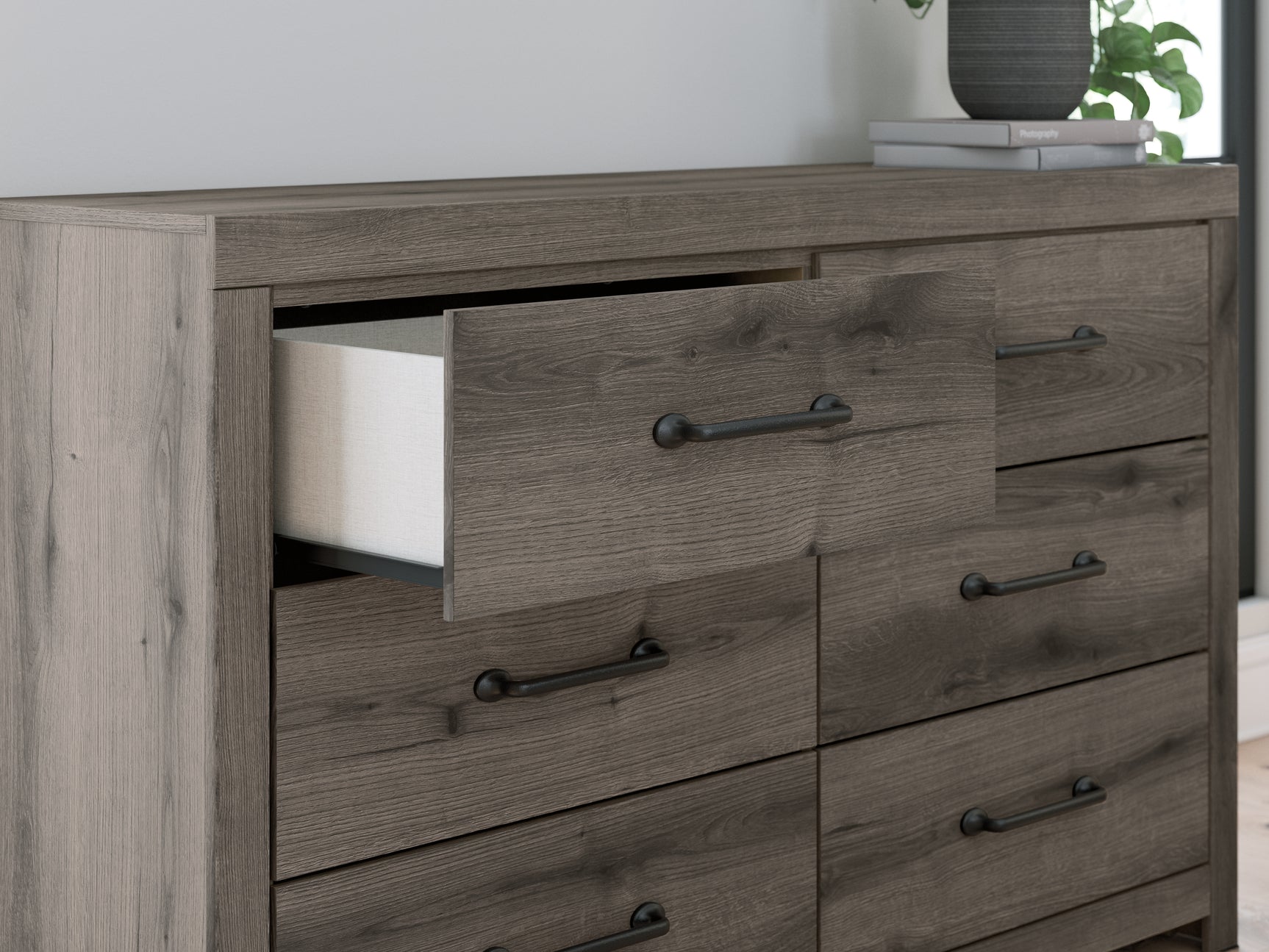 Graystorm Brown Gray Dresser