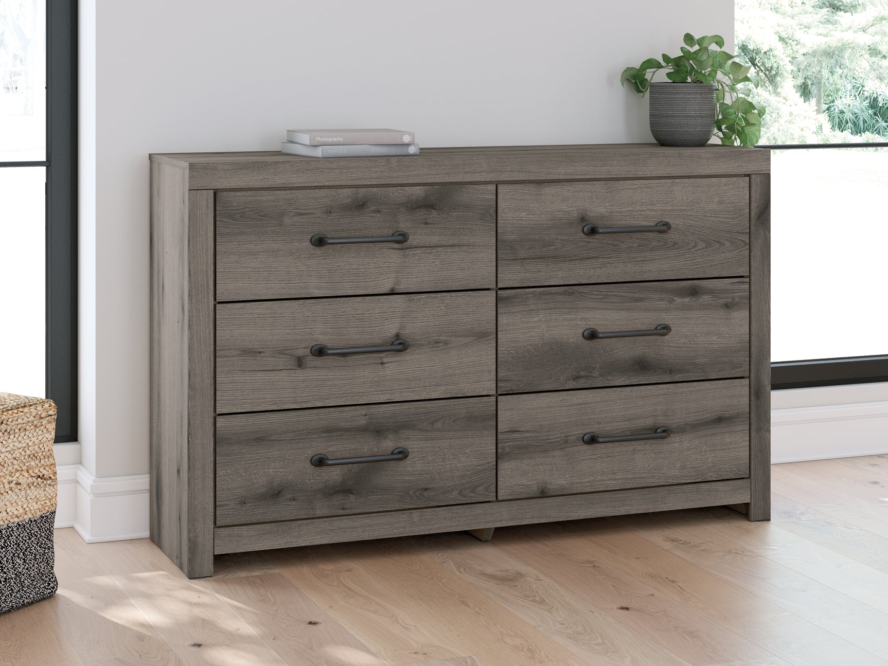 Graystorm Brown Gray Dresser