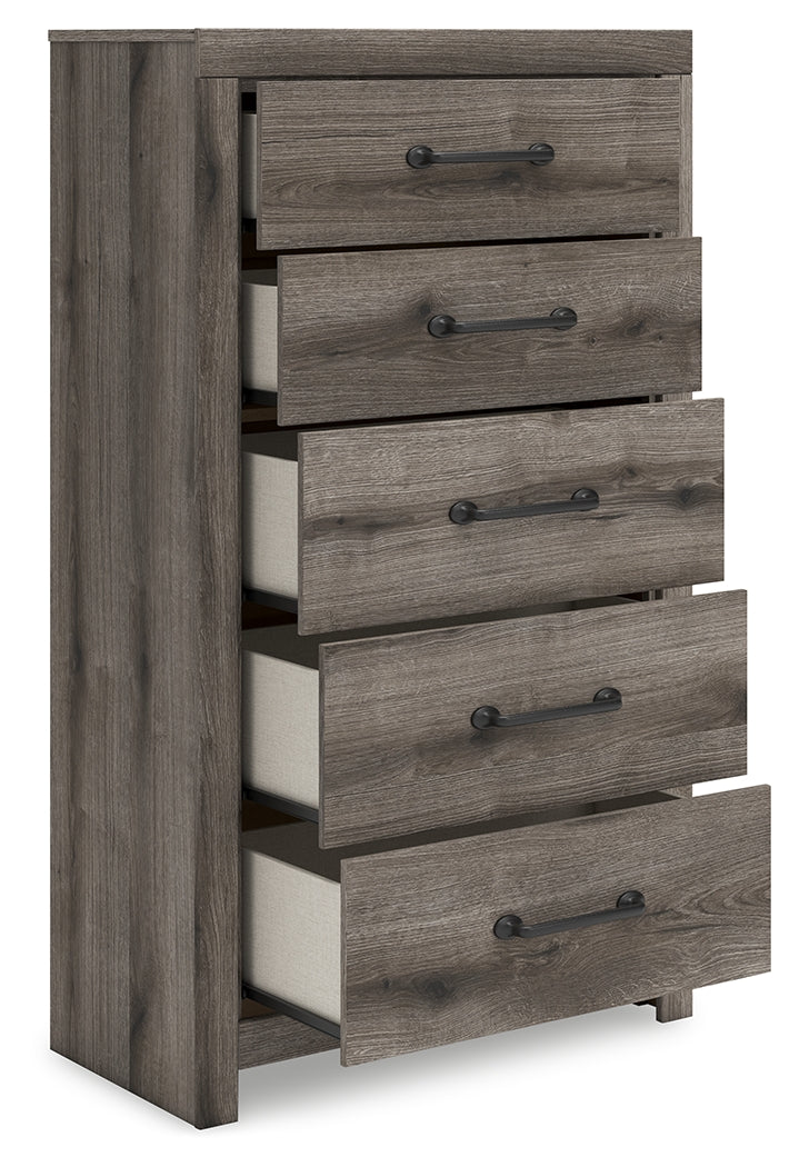 Graystorm Chest drawers open showing interior