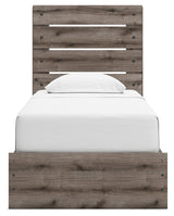 Roll slat foundation on Graystorm Twin Bed