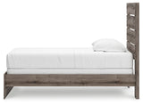 Side alternative view Graystorm twin bed