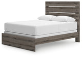 Graystorm Queen Panel Bed footboard detail