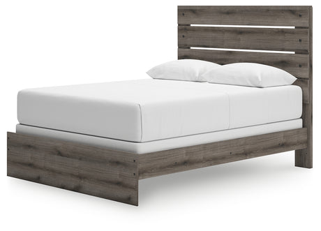 Graystorm Queen Panel Bed footboard detail