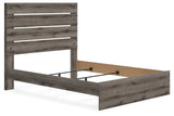 Graystorm Queen Panel Bed headboard detail