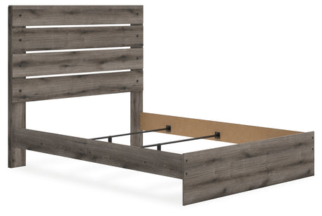 Graystorm Queen Panel Bed headboard detail