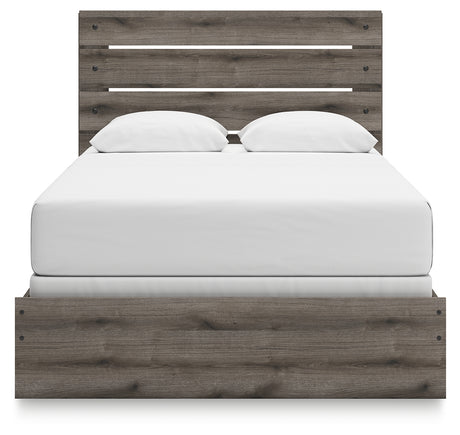 Graystorm Queen Panel Bed side profile