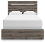 Graystorm Brown Gray Panel Bedroom Set view 5