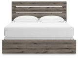 Graystorm bed headboard front view
