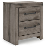 Graystorm nightstand side angle view