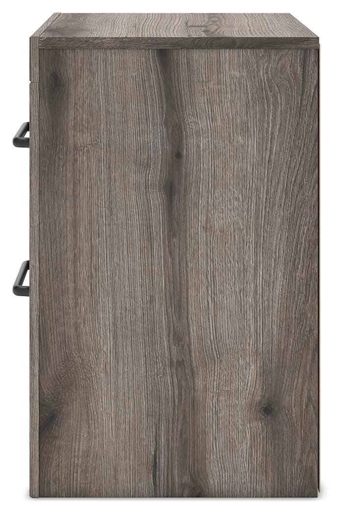 Graystorm Brown Gray Panel Bedroom Set view 27