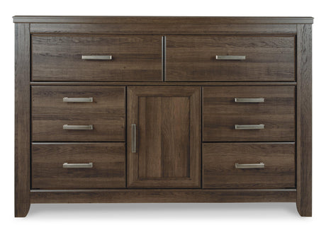 Drawer interior of Juararo Dresser showing depth