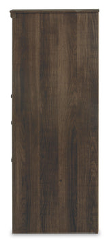 Juararo dresser and mirror close-up angled