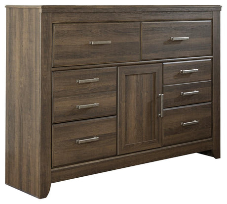 Juararo Dresser side view with drawers closed