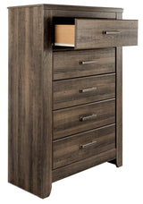 Open drawer view of Juararo Chest