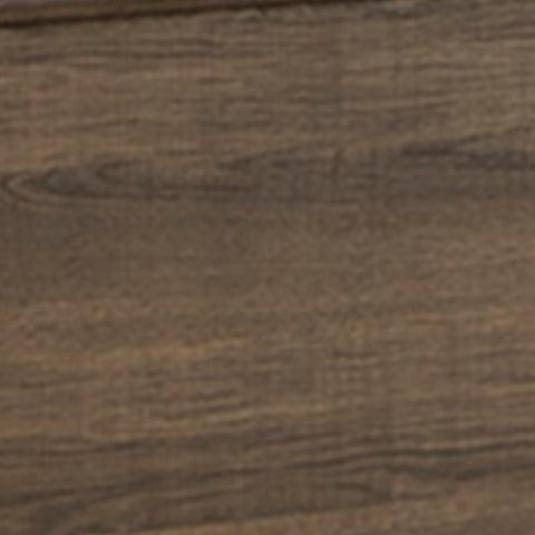 Warm pewter hardware detail of Juararo Bed