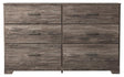 Ralinksi Gray 6-Drawer Dresser front view