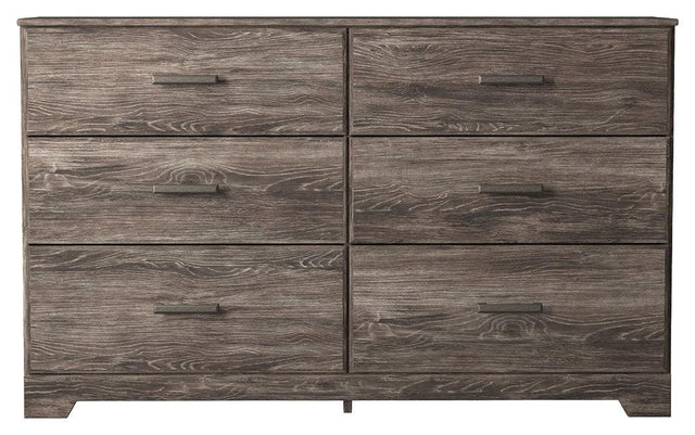 Ralinksi Gray 6-Drawer Dresser front view