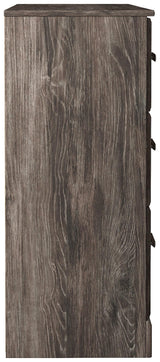 Side view of Ralinksi Gray Dresser