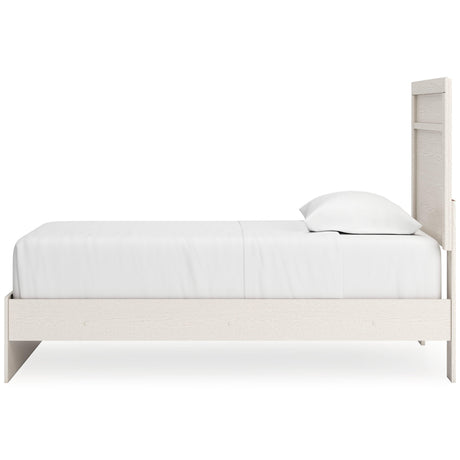 Top angle showing bed profile