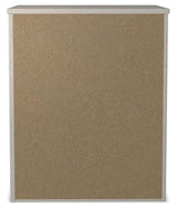 Stelsie White Nightstand - Ella Furniture