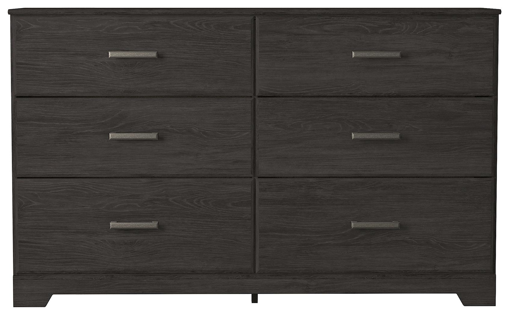 Belachime Black Dresser front view