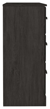 Belachime Black Dresser side profile