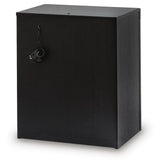 Brizmore Black Nightstand view 5