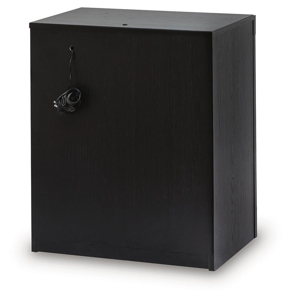 Brizmore Black Nightstand view 5