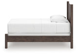 Pamytta Brown Twin Panel Bed side alternative view