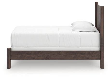 Pamytta Brown Twin Panel Bed side alternative view