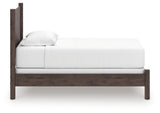 Pamytta Brown Twin Panel Bed side view