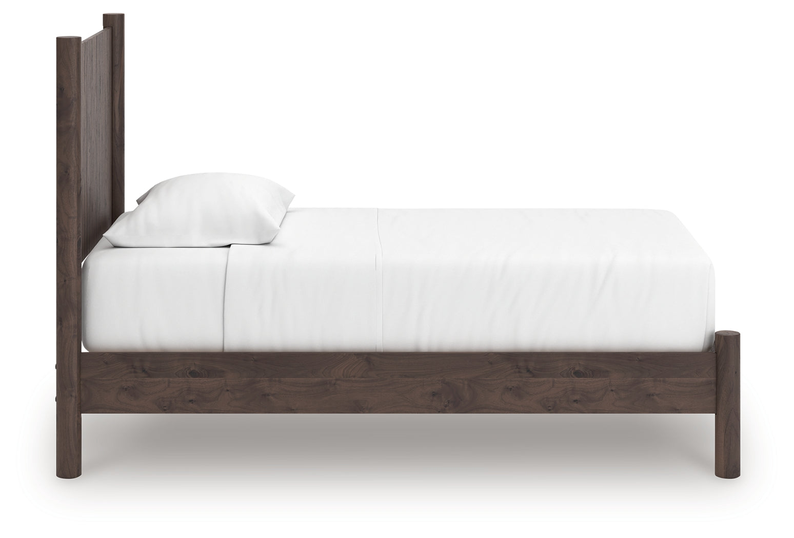 Side view of Pamytta twin bed