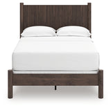 Pamytta full panel bed headboard close-up