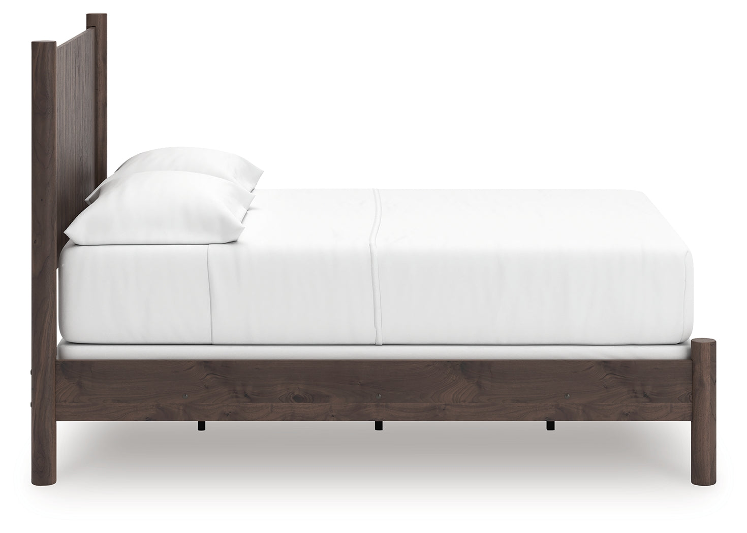 Side view of Pamytta full panel bed