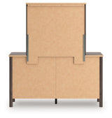 Back view of Pamytta dresser