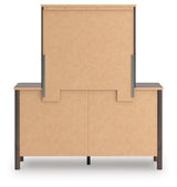 Pamytta Brown Upholstered Panel Bedroom Set view 14