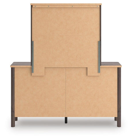 Pamytta Brown Upholstered Platform Bedroom Set view 15
