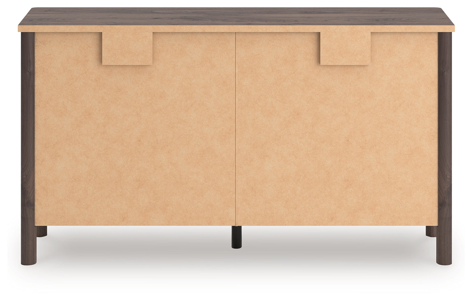 Pamytta Brown Dresser back view