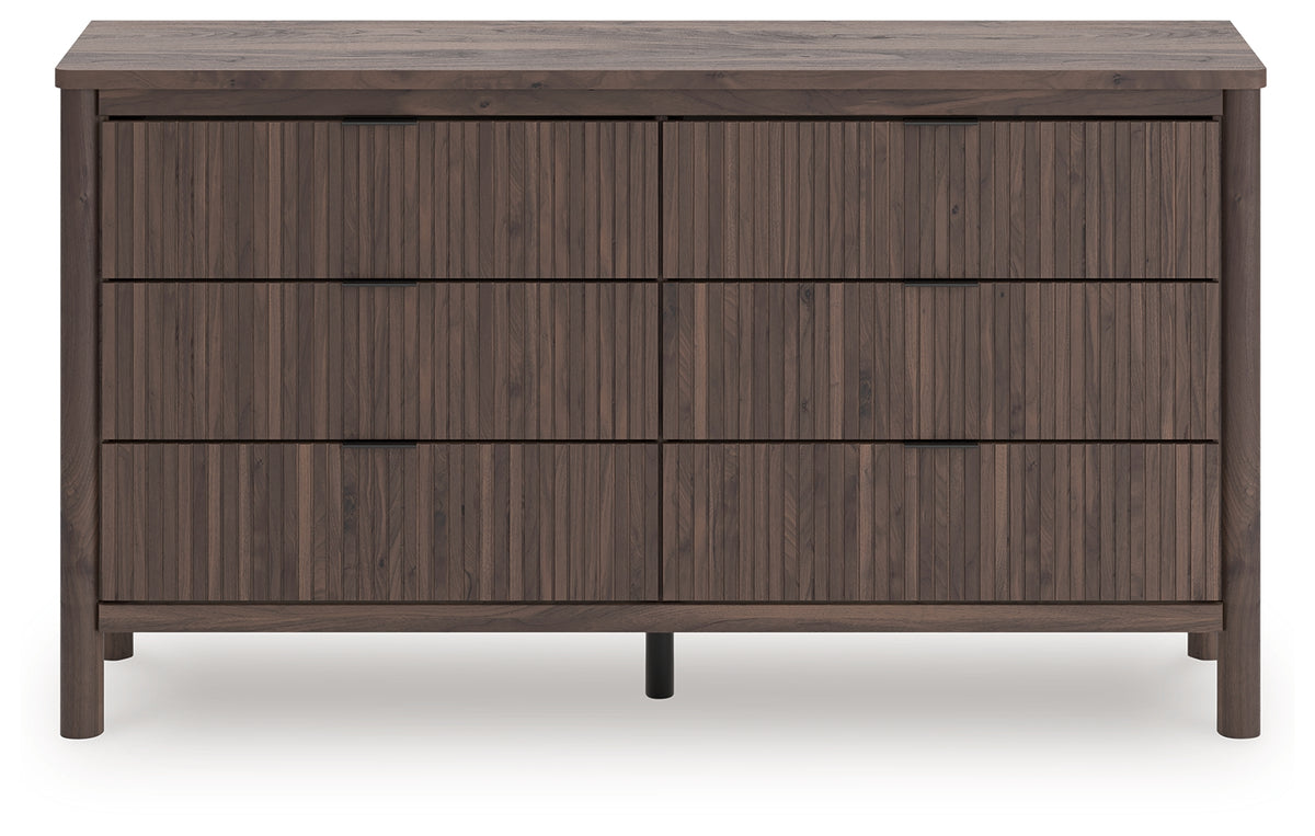 Pamytta Brown Dresser front view