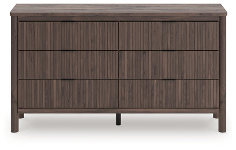 Pamytta Brown Dresser front view