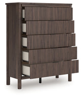 Pamytta chest of drawers with one drawer open showing interior