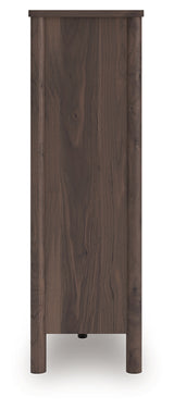 Alternate side view of Pamytta chest of drawers